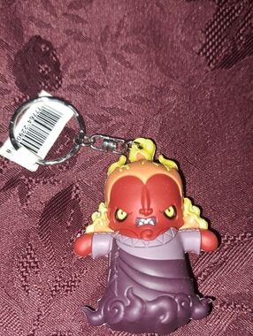 Disney Villians Hercules Angry Hades Keyring New with Tags